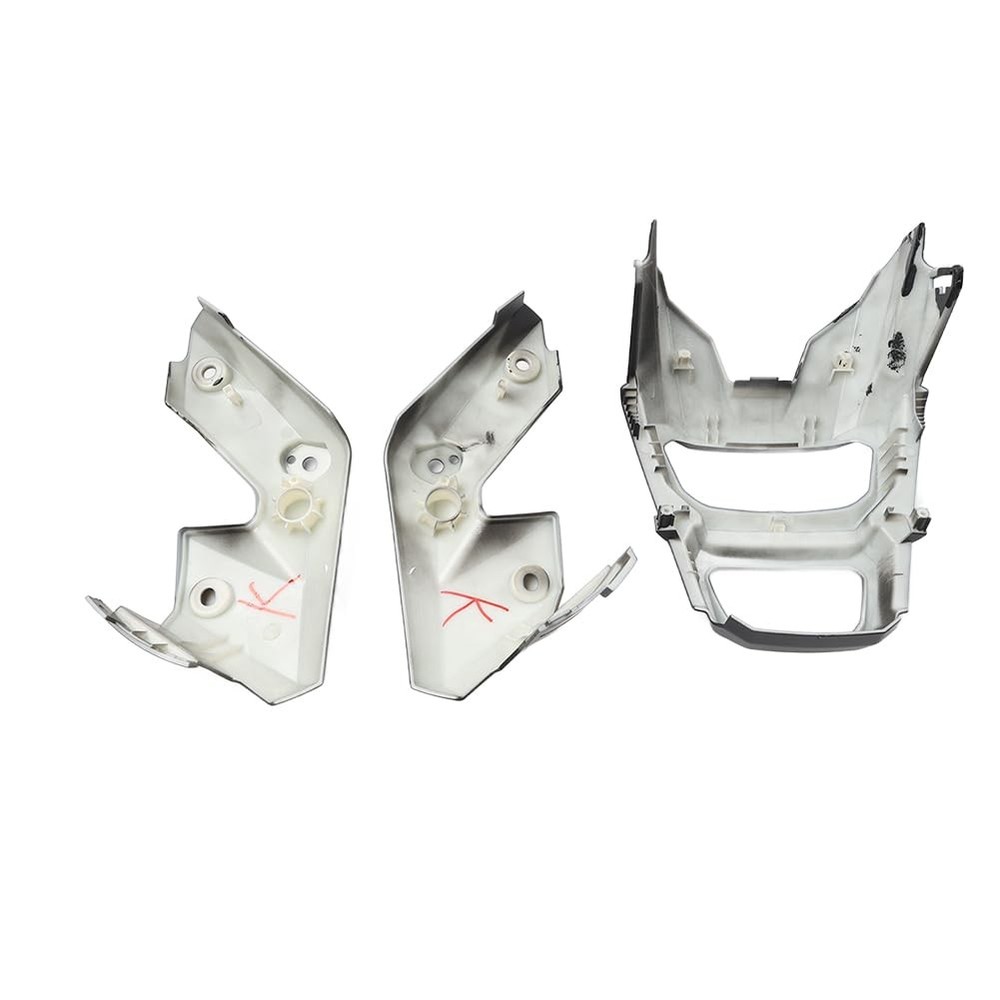 3pcs Plastic Headlight Head Lamp Protector Side Cover