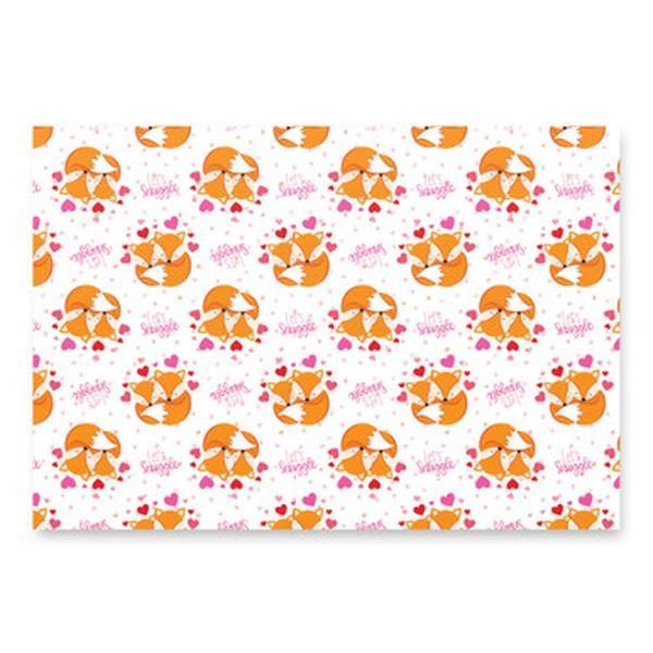 You're so foxy Wrapping paper sheets