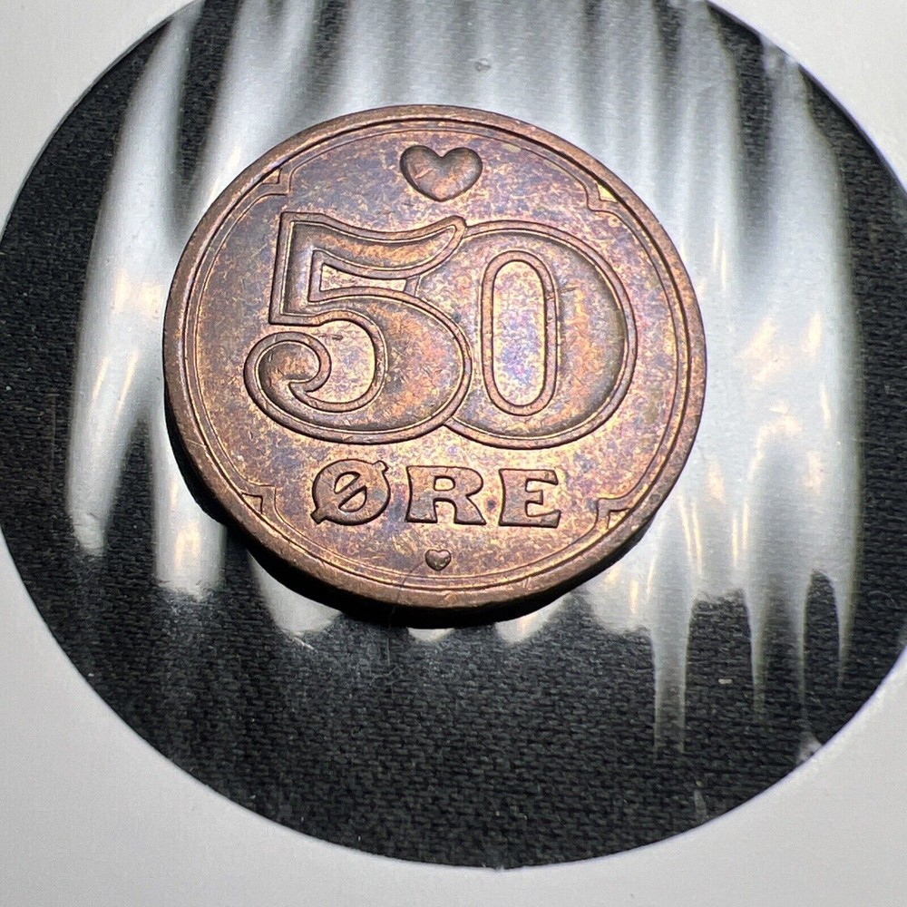 1998 Denmark 50 Ore X1663