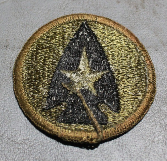 Army Patch: Combat Development Command - subdued, merrowed edge