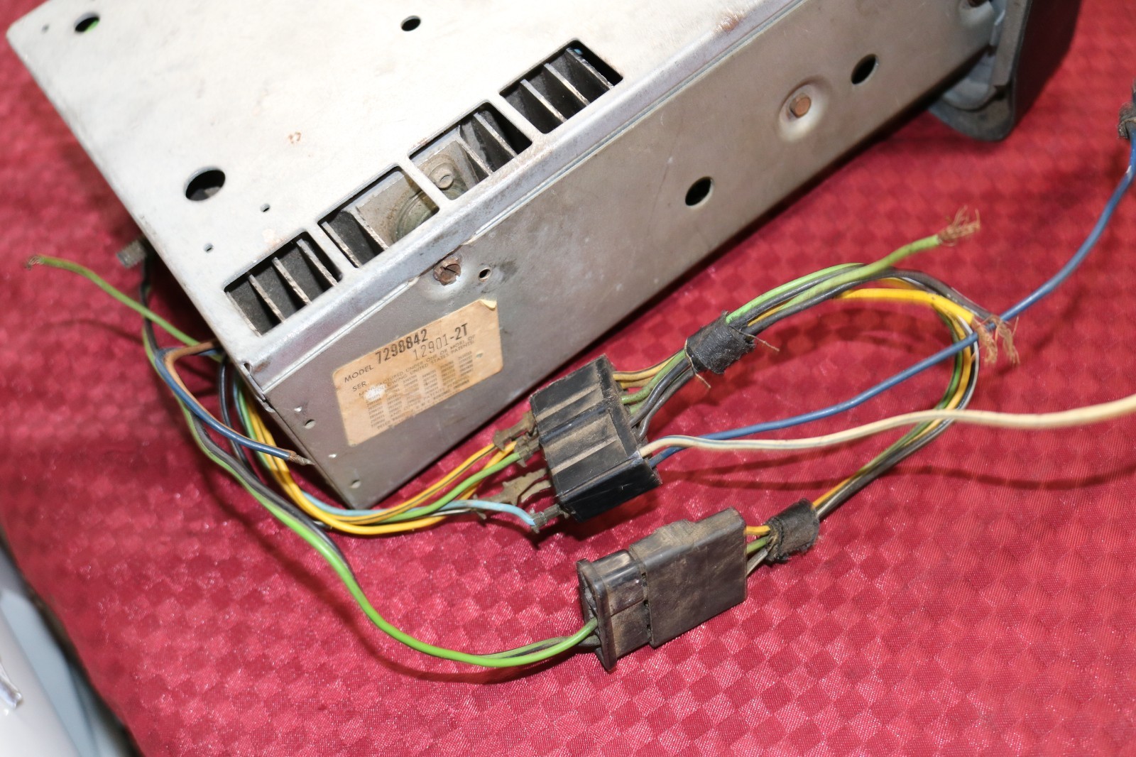 1968 68 PONTIAC GTO LEMANS TEMPEST UNDER DASH 8 TRACK STEREO TAPE PLAYER 7298842