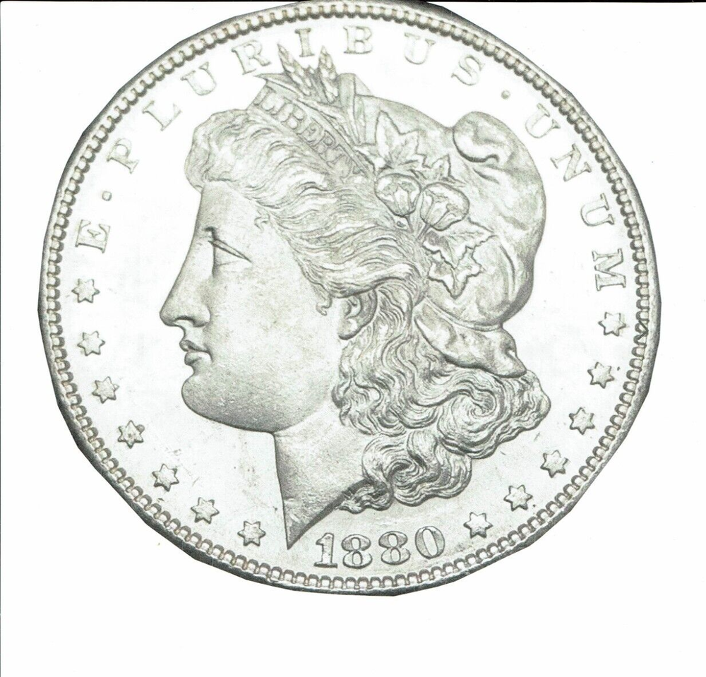 1880-S MORGAN DMPL BU +++++