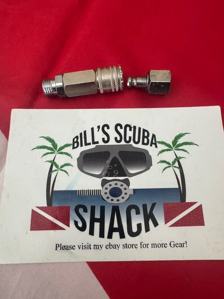 SCUBA REGULATOR SECOND STAGE QUICK RELEASE ATTACHMENT WAY COOL!