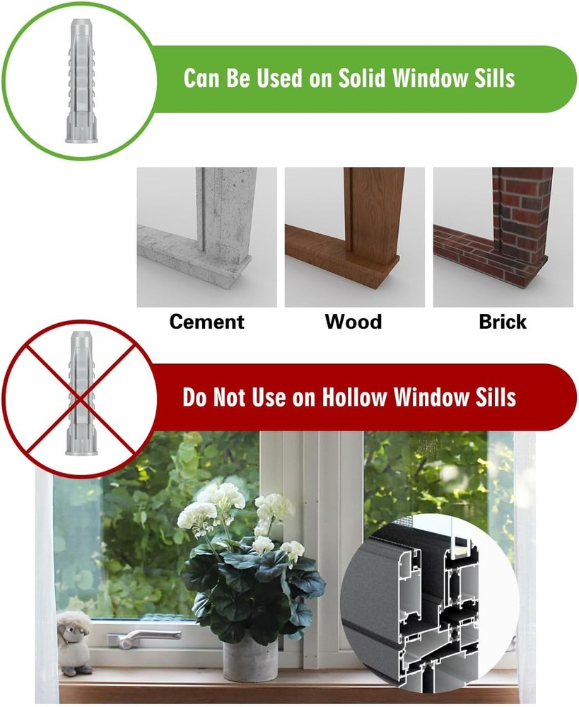 Air Conditioner Support Bracket, Heavy Duty Window AC Bracket Universal