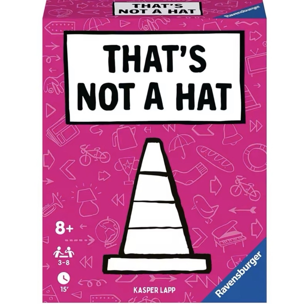 That’s Not a Hat Board Game 8+ Fun Bluffing Memory Party Game Complete