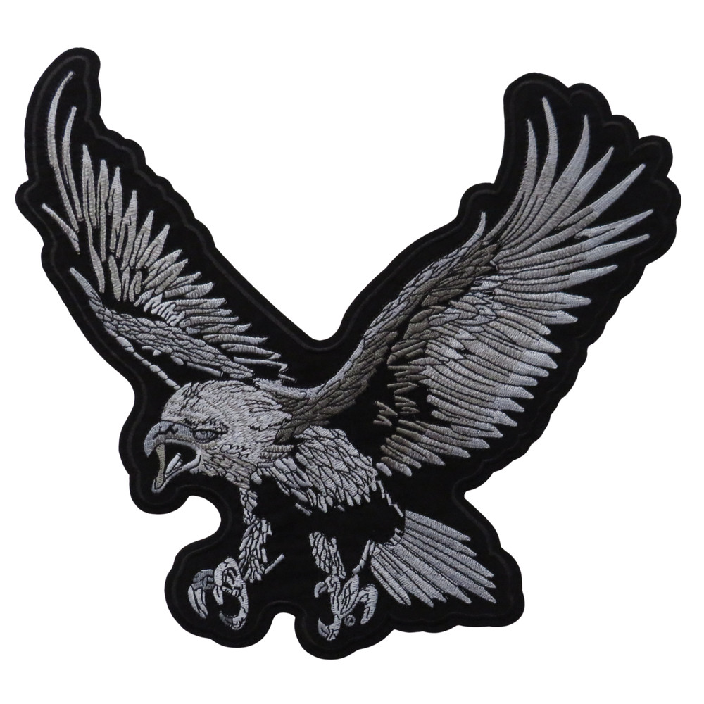 Eagle back patch biker patch punk iron on patch iron on