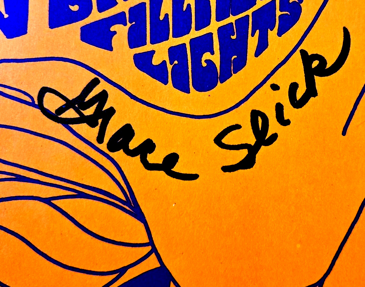 N Mint SIGNED Jimi Hendrix Jefferson Airplane 1967 BG 69 OP-1 AOR Poster