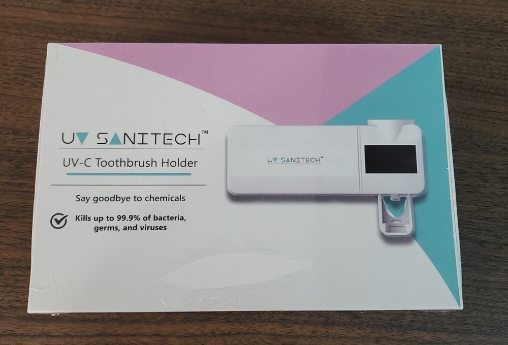 UV Toothbrush Holder By Sanitech Sealed