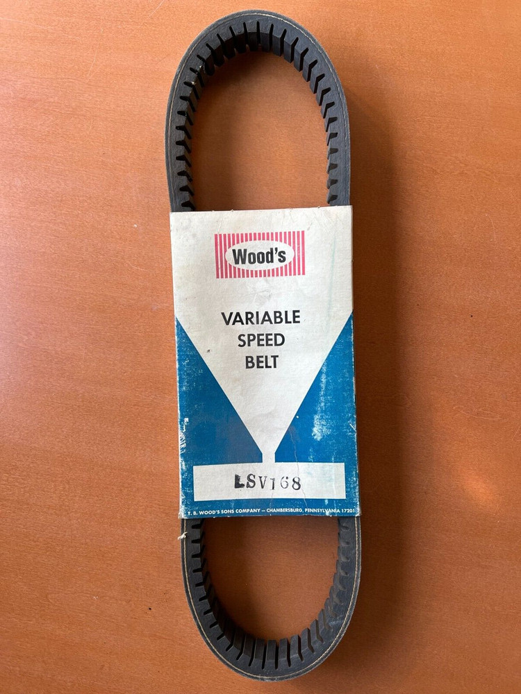 NOS WOOD'S VARIABLE SPEED BELT (SV168)