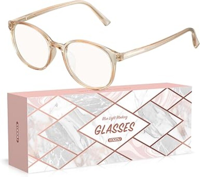 Blue Light Blocking Glasses Women Ease Computer Digital Eye Strain Blurry Vision