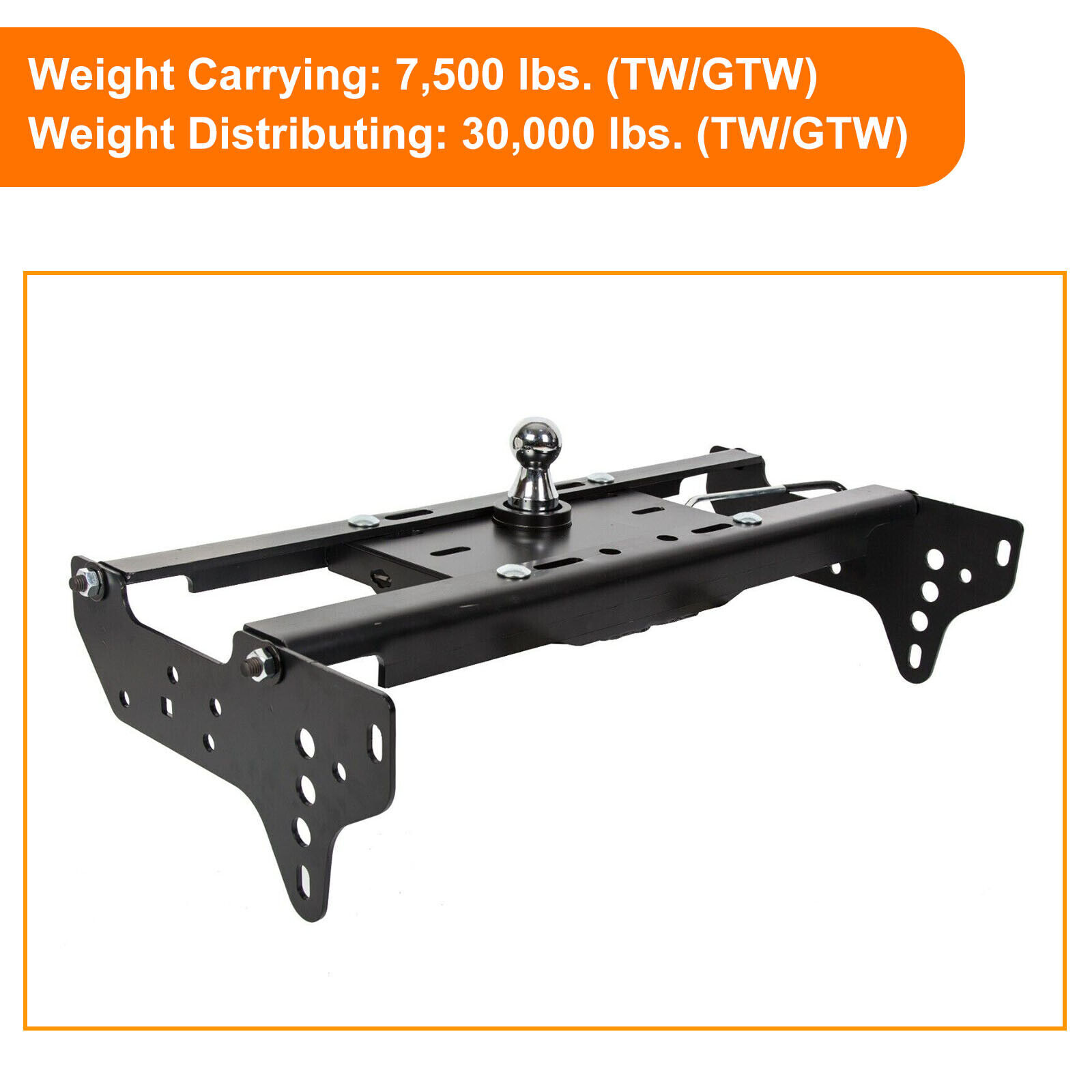 For 99-16 Ford F250 F350 Complete Under Bed Gooseneck Trailer Hitch System