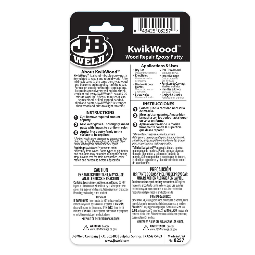 Epoxy Putty Repair Stick