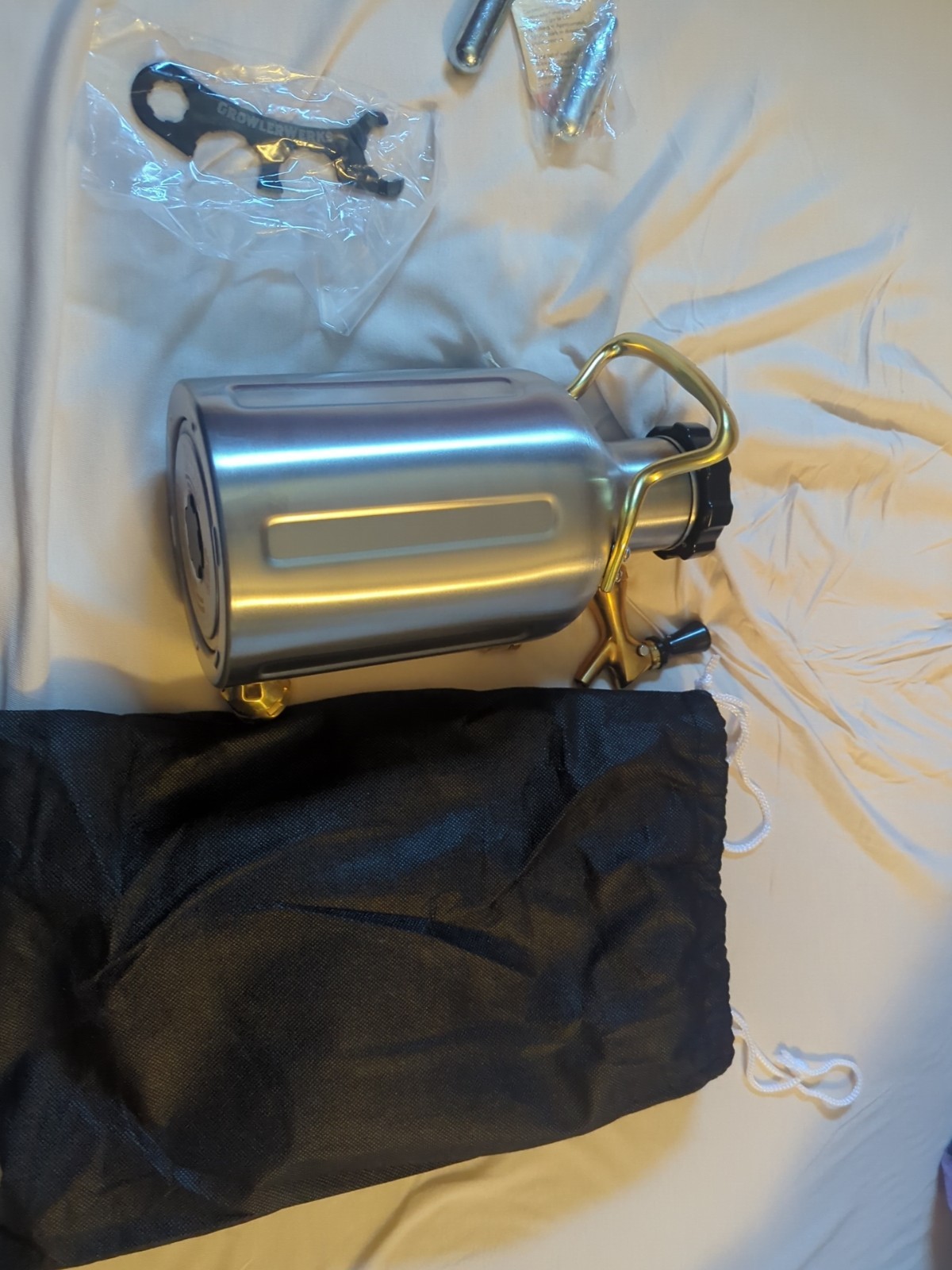 GrowlerWerks UKeg 64 Stainless Steel New