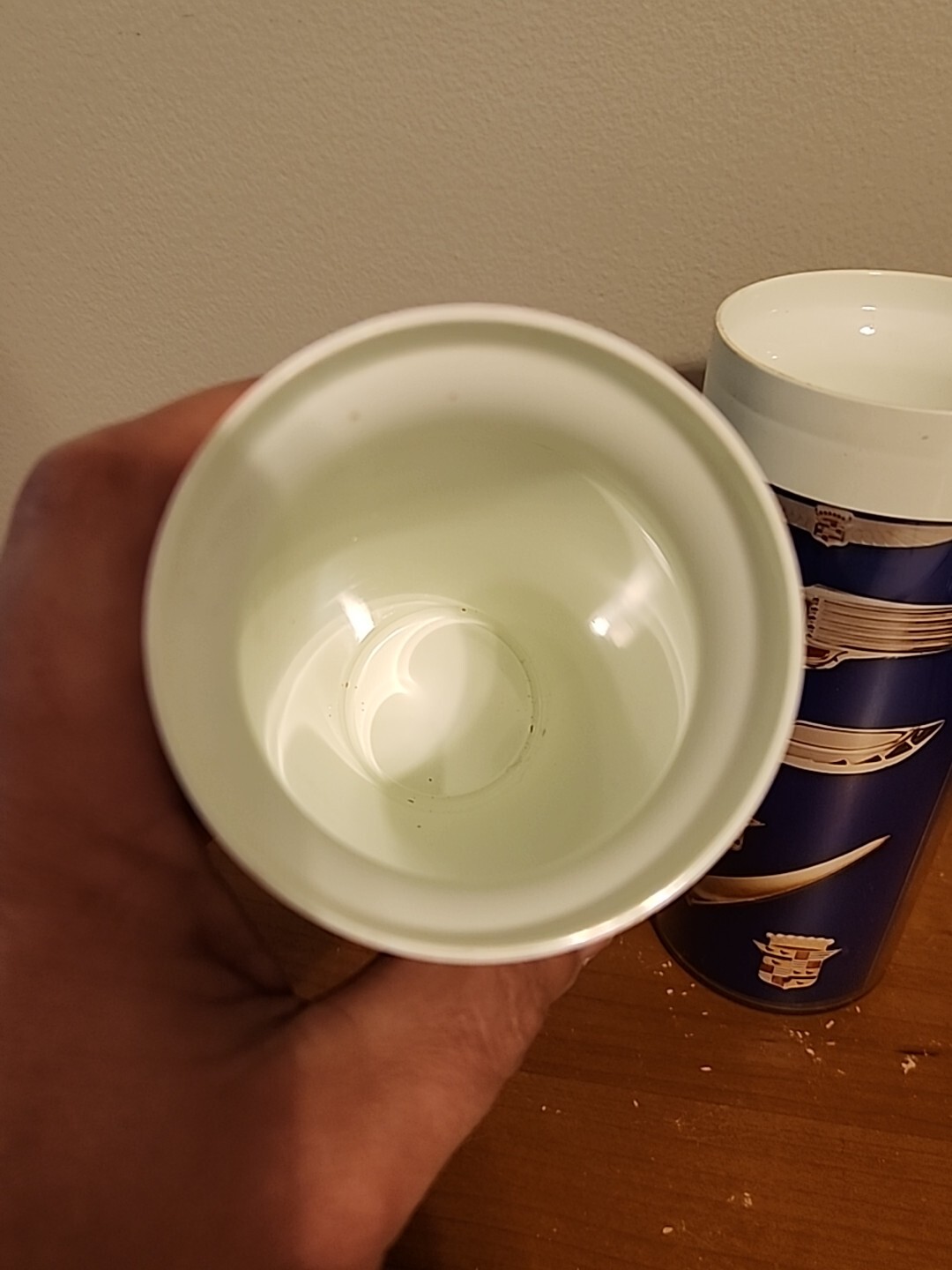 Set Of 2 Vintage Cadillac Car Themed Thermo-Serv Insulated Tumblers - American