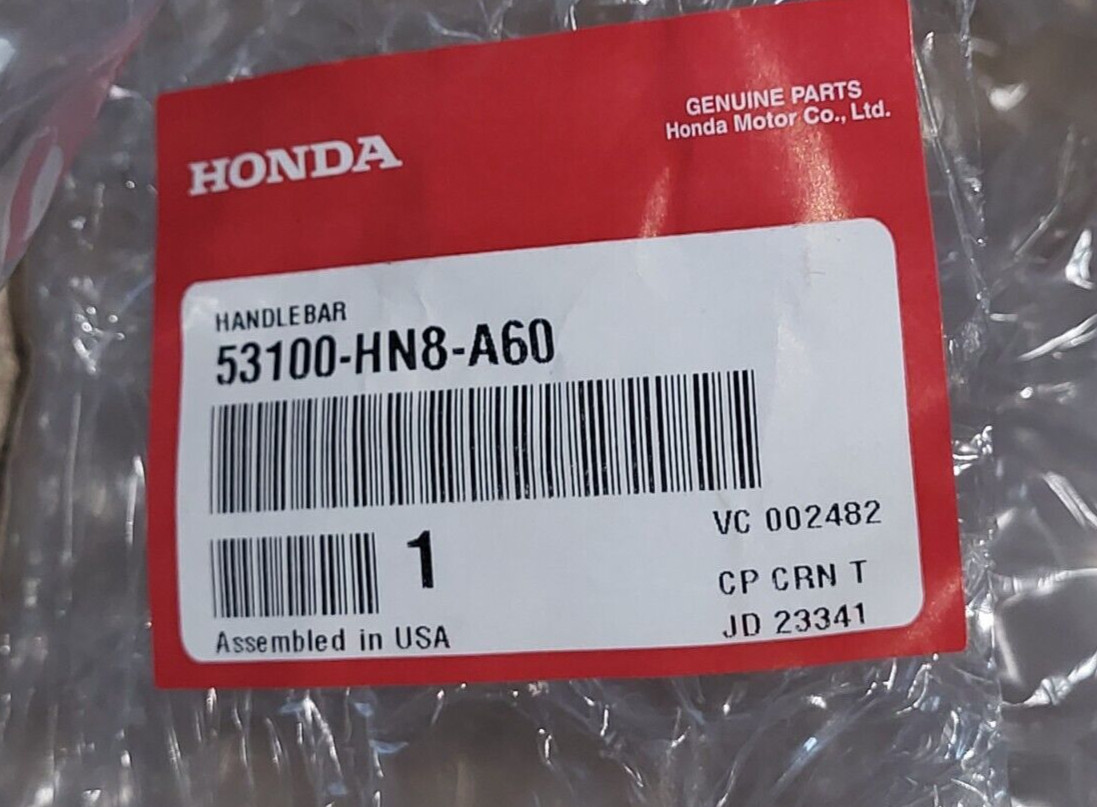 HONDA RINCON TRX 680 ATV OEM HANDLEBARS BARS 53100-HN8-A60