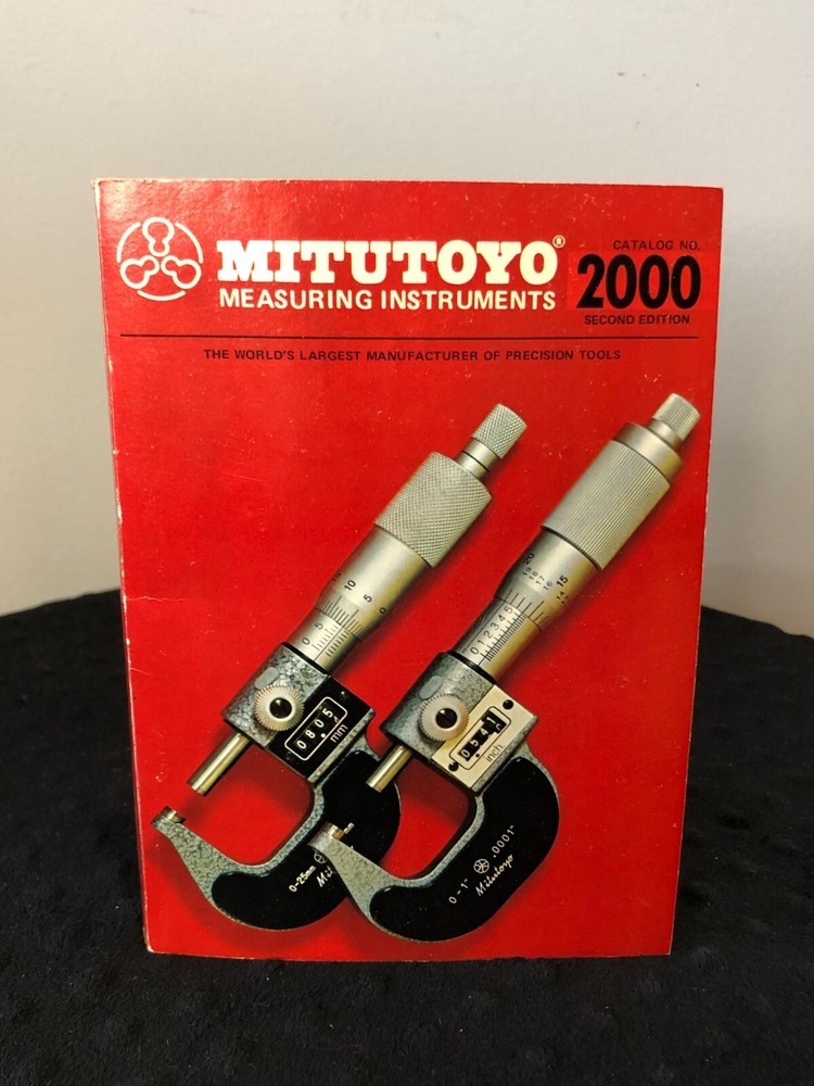 1976 Mitutoyo Measuring Instruments Catalog No. 2000 Second Edition