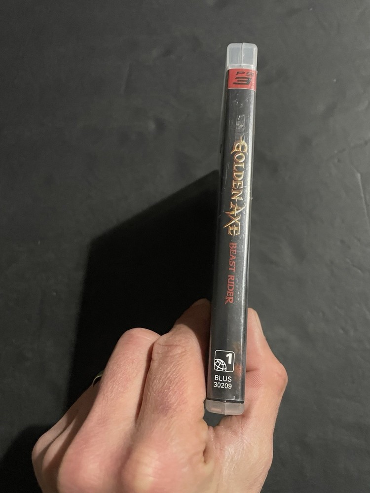 golden axe beast rider ps3 Case only