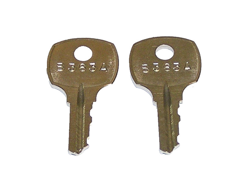 2 - B363A Keys fit Siemens Electrical Breaker Panel Panelboard Trim Locks