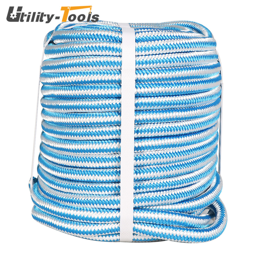 Braided Polyester Arborist Rigging Rope Strong Pulling Rope 6180lbs 1/2" x150'