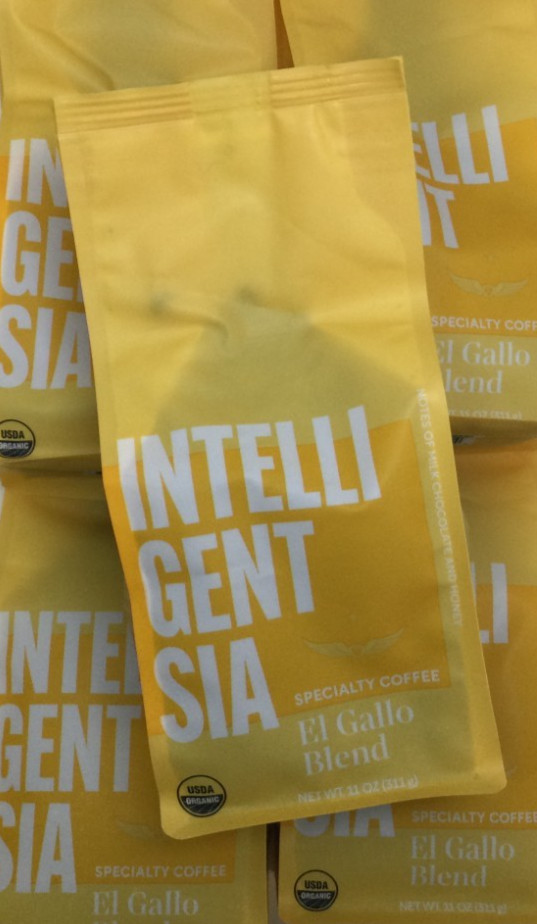 Intelligentsia El Gallo Blend Whole Bean Coffee, Light Roast, 12pk EXP 12/25/25