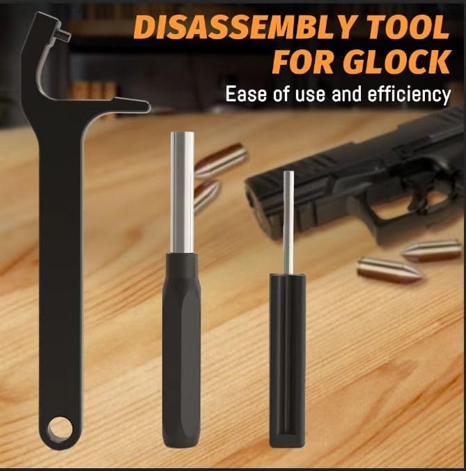 Universal Tool Kit with Front Sight Tool, Magazine Disassembly and Black