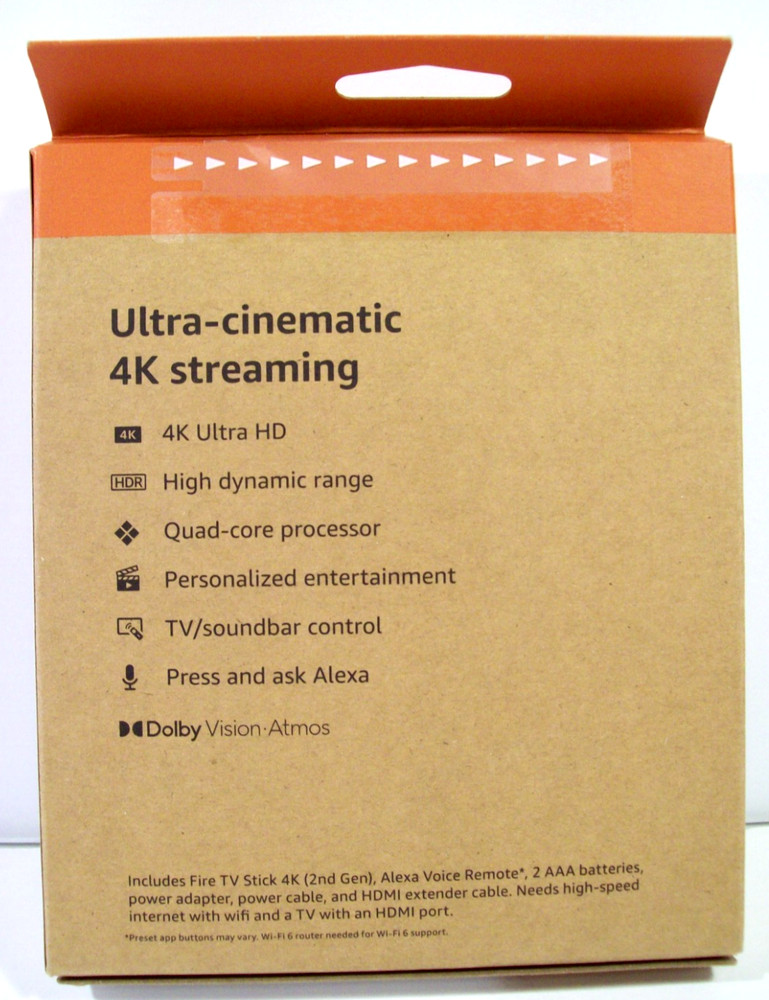New Amazon Fire TV Stick 4K Streaming Device