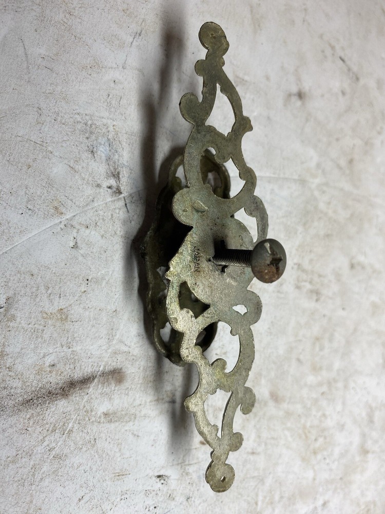 Vintage Allison Drawer Pull With Back Plate