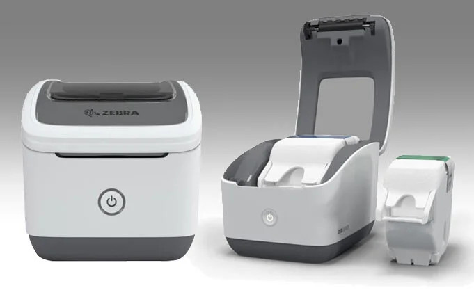 Zebra Bluetooth Wireless Barcode Label Printer ZSB Series Compact ZSB-DP12