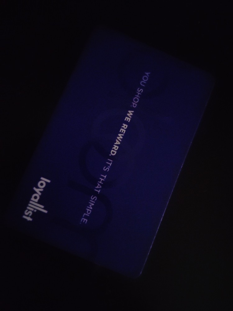 Bloomingdale's loyalty Card