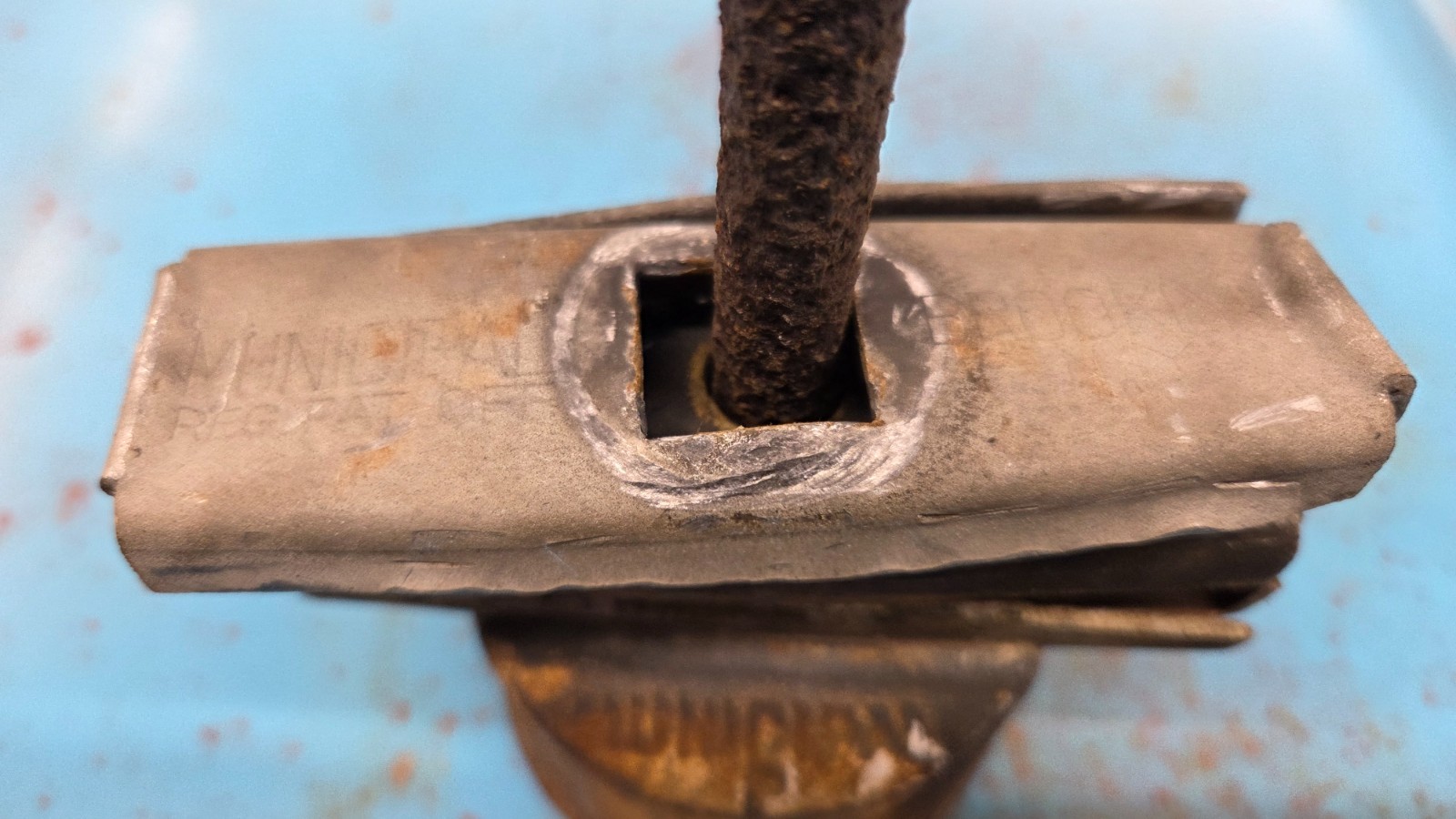 Vintage Brooklyn Municipal Street sign Holder