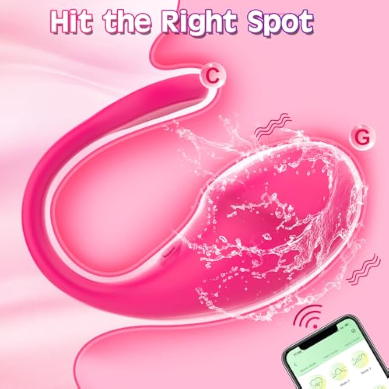 APP Remote Bullet Egg Wearable Clit Vibrator G-Spot Massager Sex Toys for Women