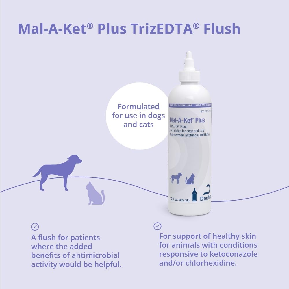 Mal-A-Ket Plus TrizEDTA Flush, 12 oz
