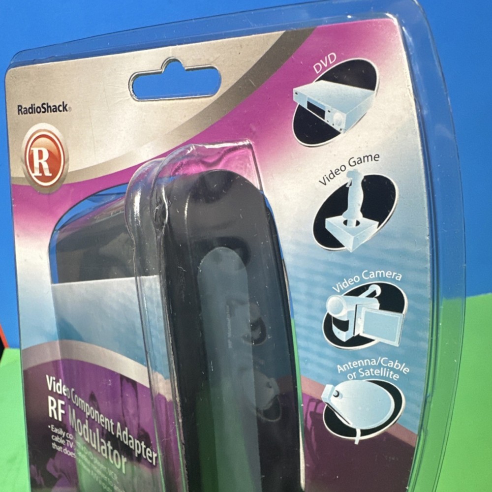 RadioShack Video Component Adapter RF Modulator 15-2526