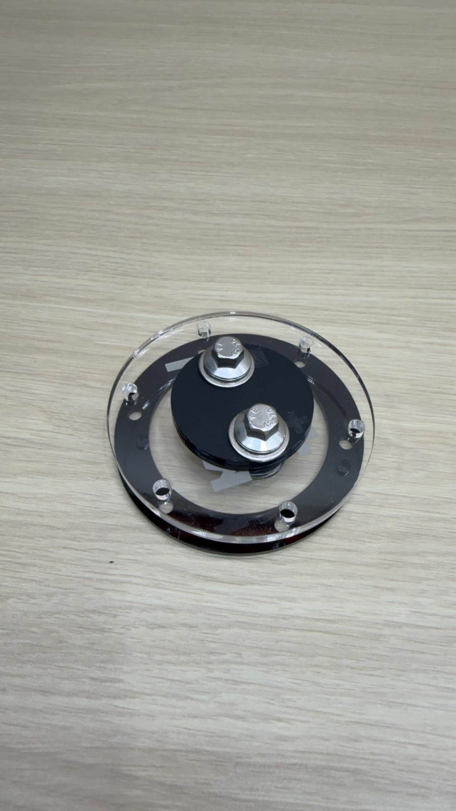 Round Subwoofer Speaker Box Terminal Cup Single Input KB-T1