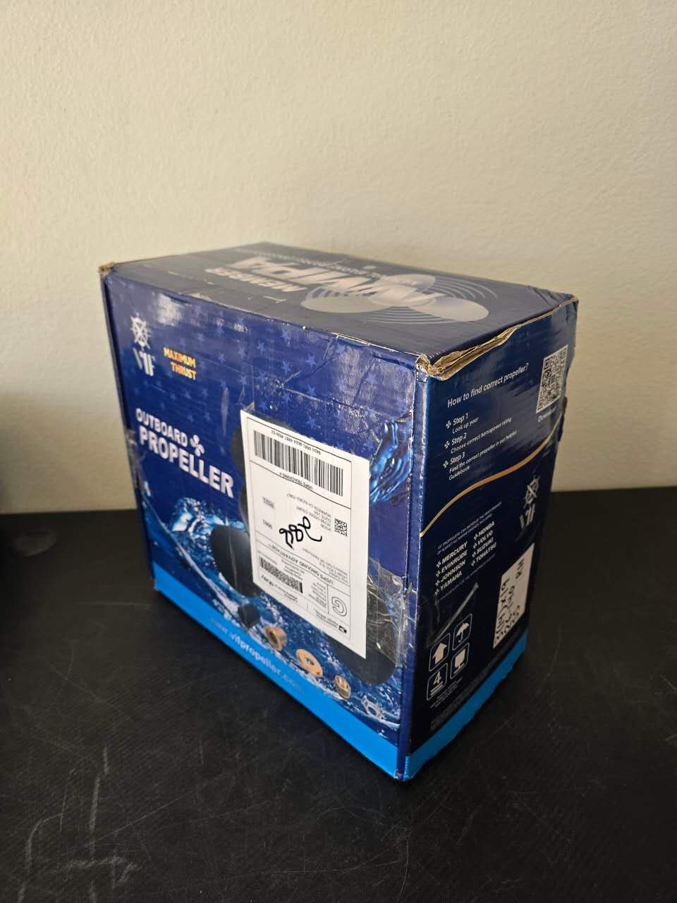 14 x 19 Stainless Steel Outboard Boat Propeller fit Suzuki 50-140HP 15Spline, RH