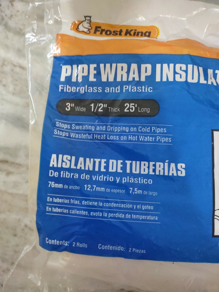Pipe Wrap Insulation Kit