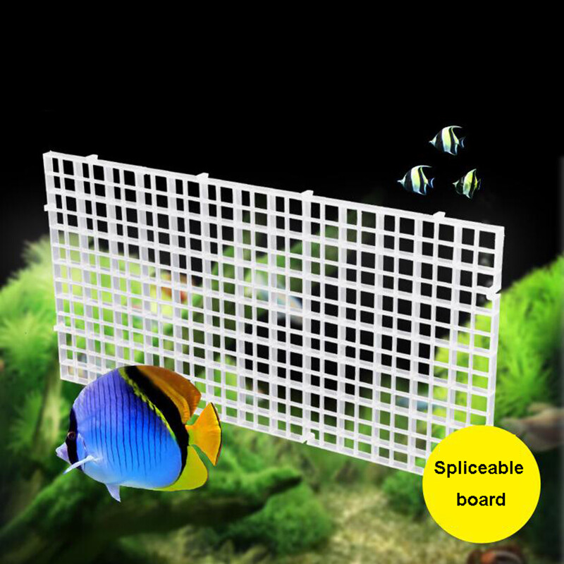 Fish Tank Filter Bottom Grid Egg Crate Isolate Aquarium Divider Tray Isolation