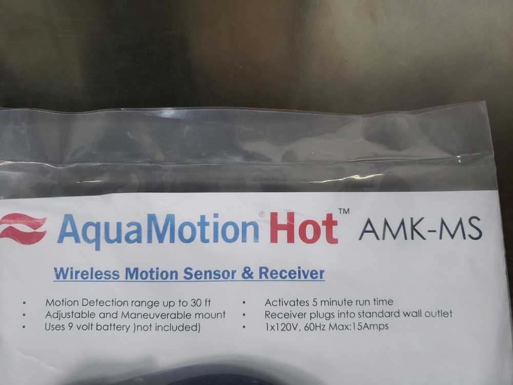 AquaMotion AMK-MS On-Call Wireless Control Kit ¨C Motion Sensor and Receiver