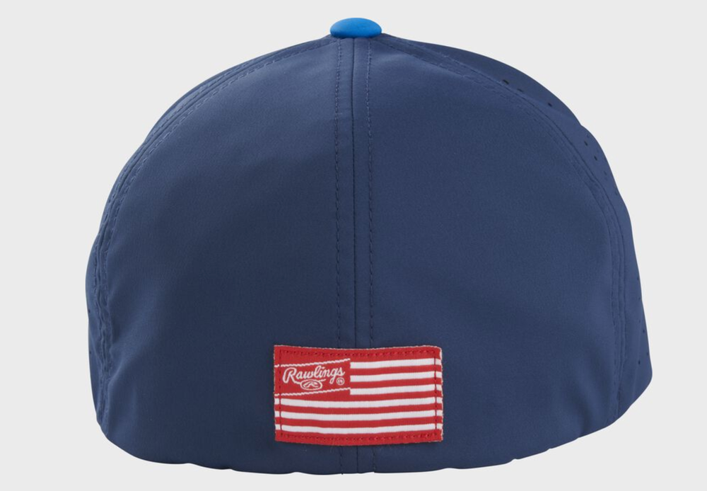 Rawlings FlexFit Laser Cut Vented Baseball Hat