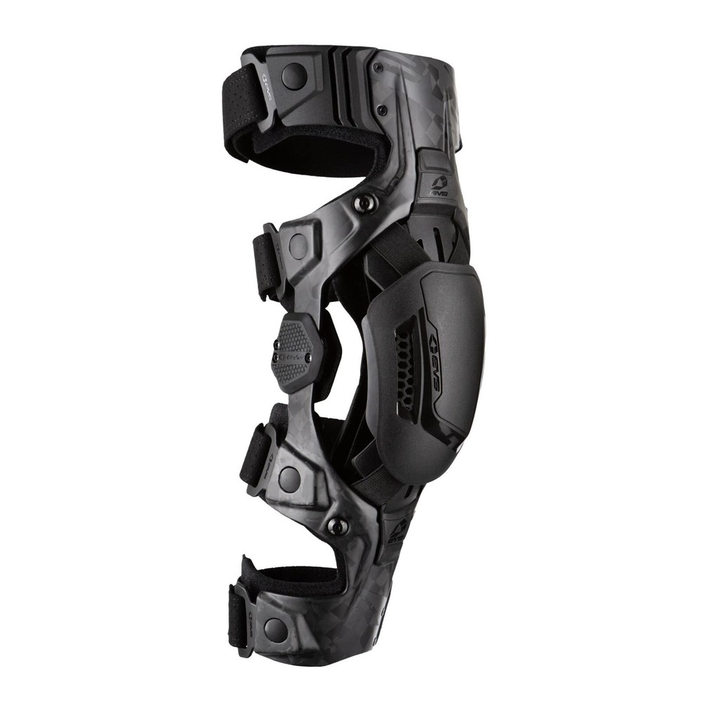 EVS WEBECL-BK-MP Medium Black Web Eclipse Knee Brace Pair