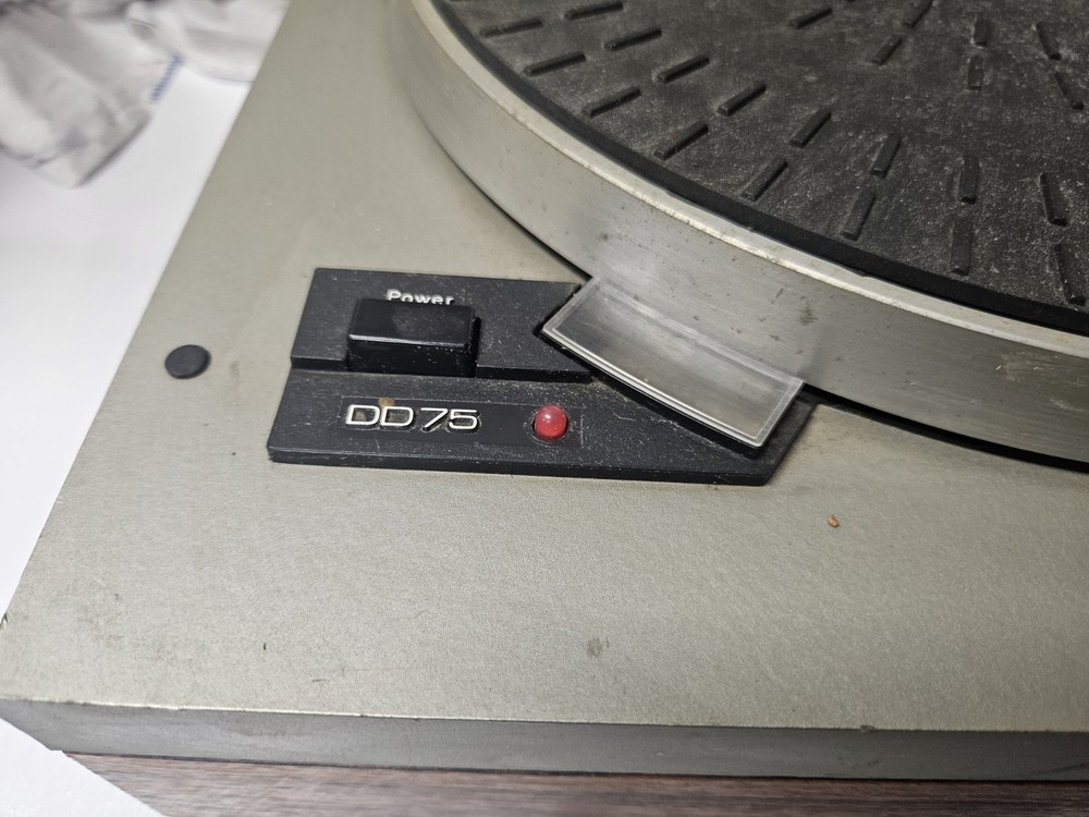 Garrard Direct Drive Turntable DD75 Tested, Functioning