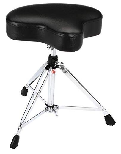 Gibraltar with Adjustable Height Motorcycle-Style Seat, Double Drum Throne