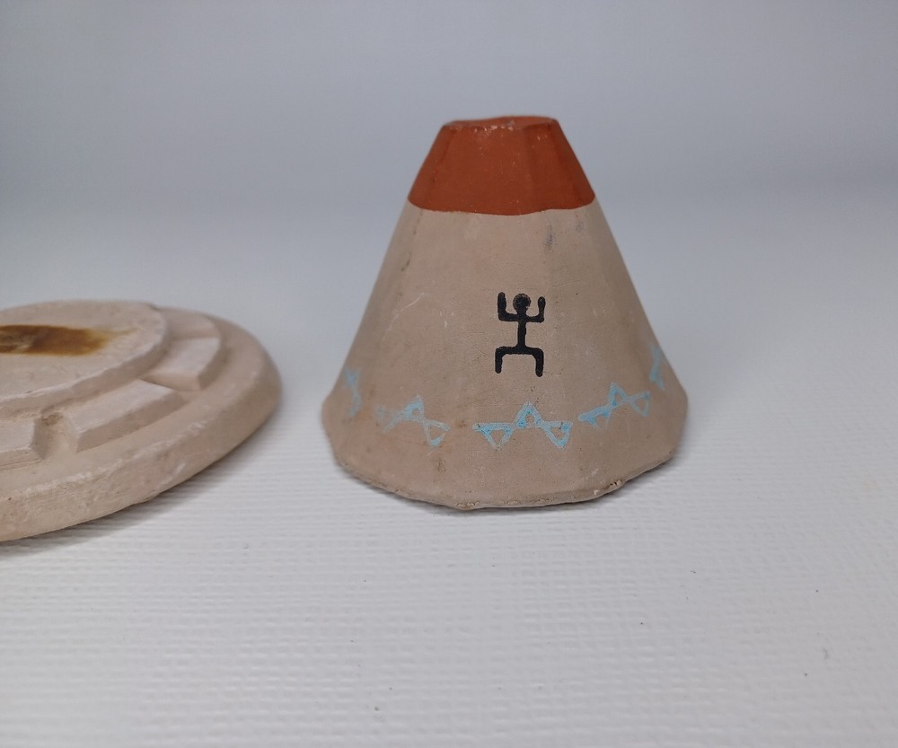 Teepee Shaped Santa Fe Cone Incense Burner