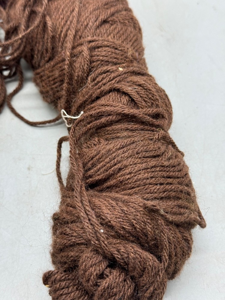 Mixed Brown & Multicolor Yarn Bundle unbranded
