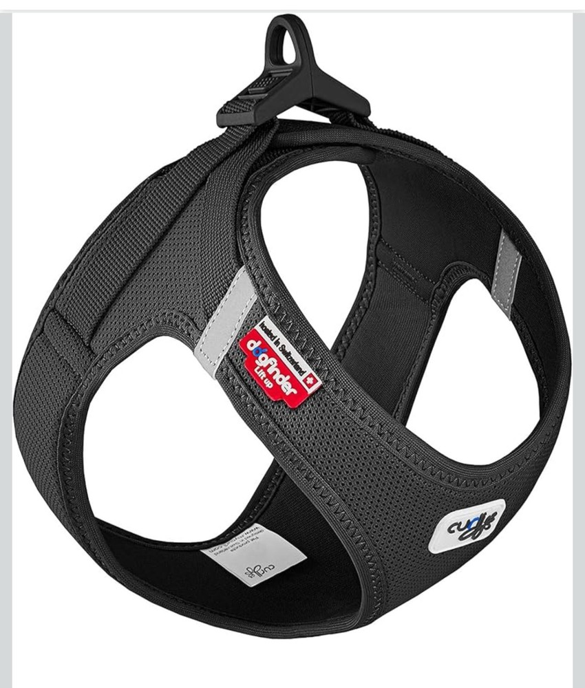 Curli Vest Harness Air Mesh Black Large