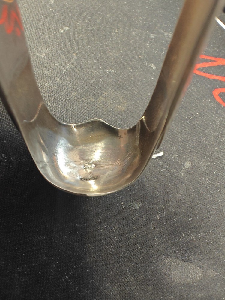Russian Silver 84 Sugar tweezers