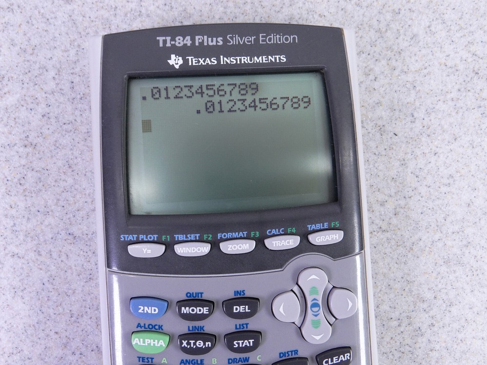 Texas Instruments TI-84 Plus Silver Edition Graphing Calculator #5