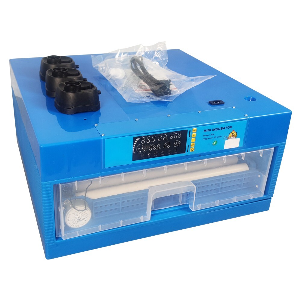 Egg Bird Incubator Automatic 64 Egg Turning Poultry Hatcher Breeder Intelligence