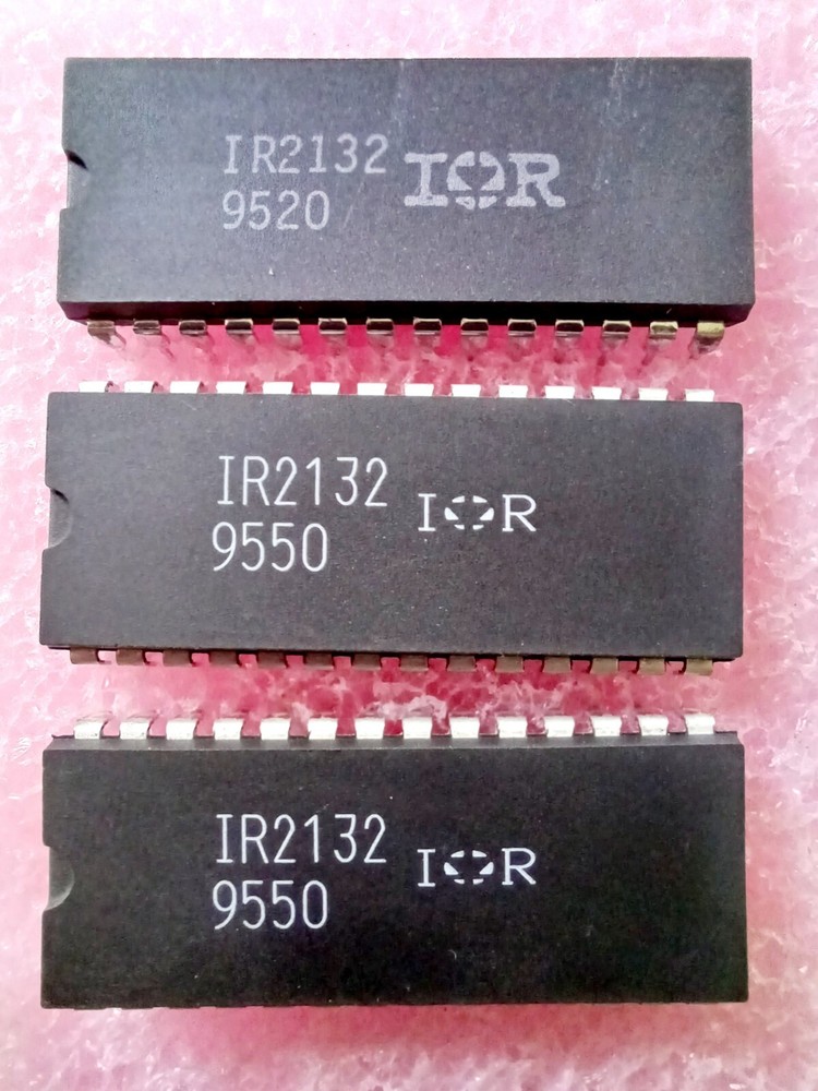 IOR IR2132 IR Gate Drivers 3 PHASE DRVR INVERTING INPUT 28-PDIP Half-Bridge New!