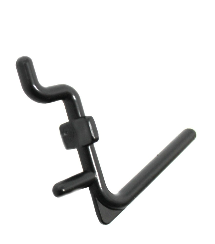 Plastic Black L Hook Peg Board Hook Kit Tool Storage Craft Hooks Pick A Pack